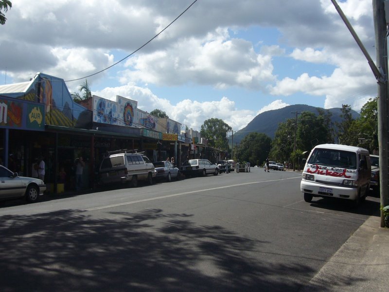 Nimbins main (and only) street