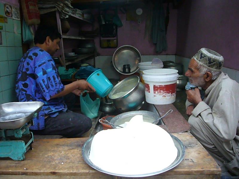 Lassi and milk shop. This was responsible for some of the worst food poisoning we've ever had.