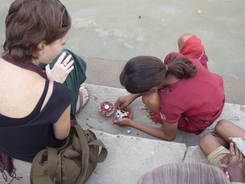 Travel - India - Varanasi - Ghats - Pooja