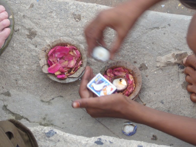 Travel - India - Varanasi - Ghats - Pooja