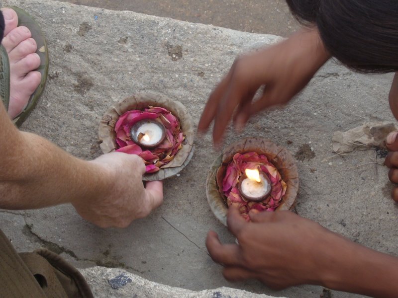 Travel - India - Varanasi - Ghats - Pooja