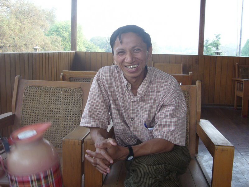 Myang Myang Su. One of the nicest people in the world. He ran (but didn't own) the Eden II guesthouse and was in charge of procuring our shan noodle breakfast from the market every morning.