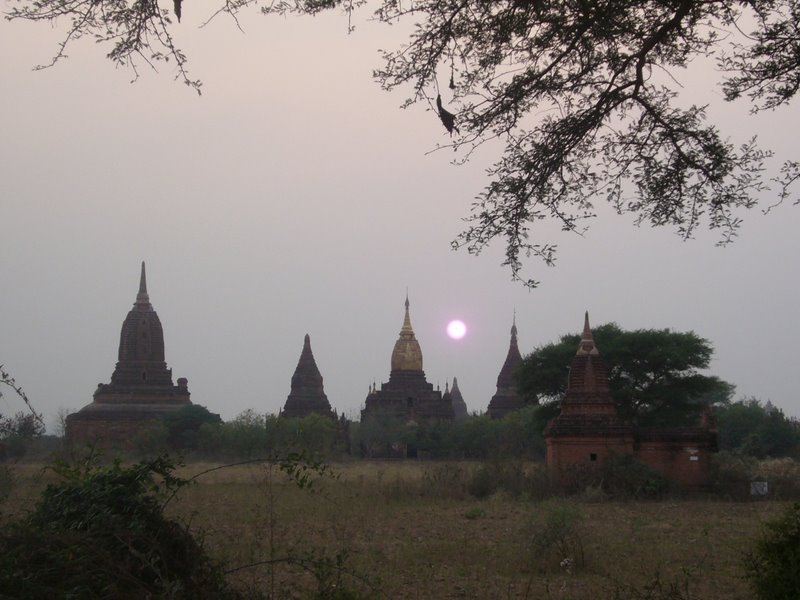 Travel - Myanmar - Bagan - Sunset