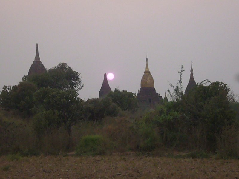 Travel - Myanmar - Bagan - Sunset