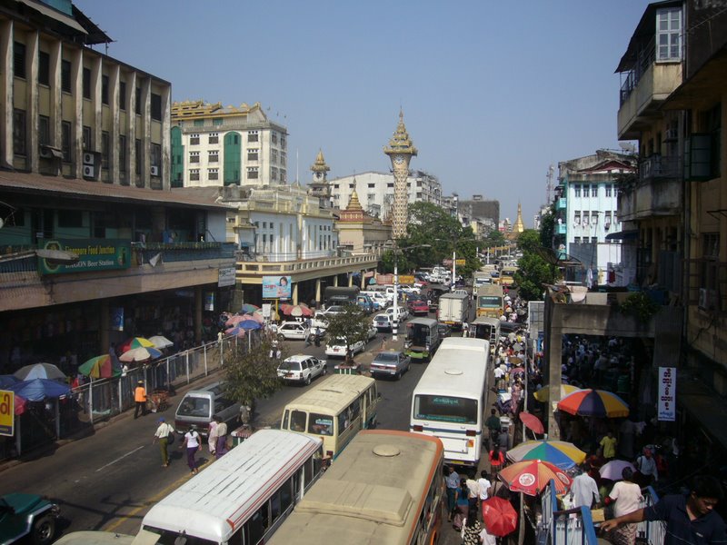 Yangon (Rangoon) - the former capital