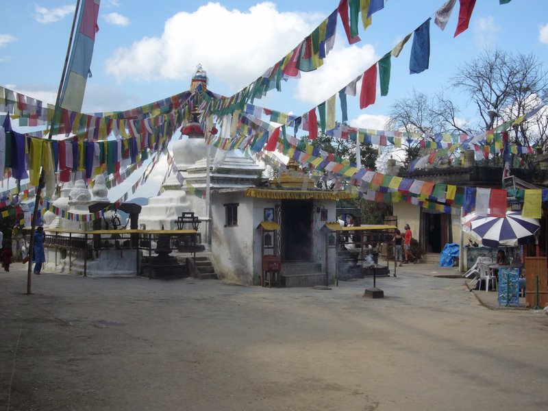 The Namobuddha shrine.