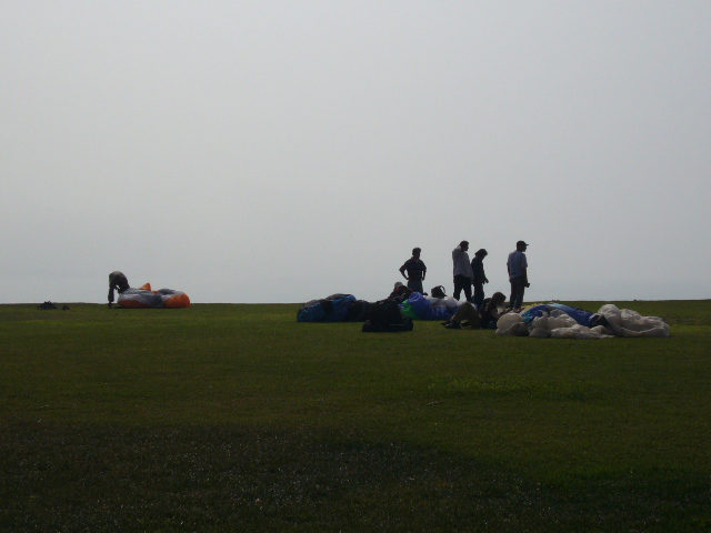 Paragliders in Miraflores