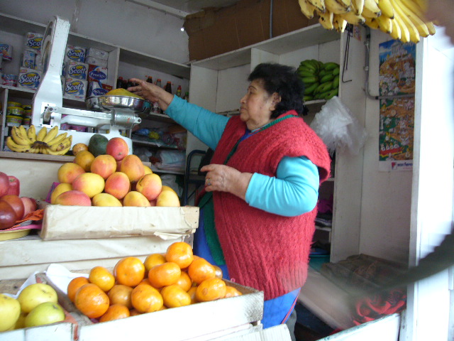 Barranco Market - Fruit vendor
