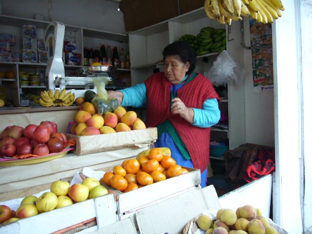Barranco Market - Fruit vendor