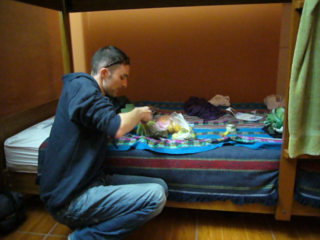 Room at Barranco Backpackers inn
