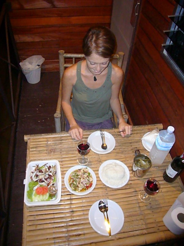 Fishy thai curry feast.