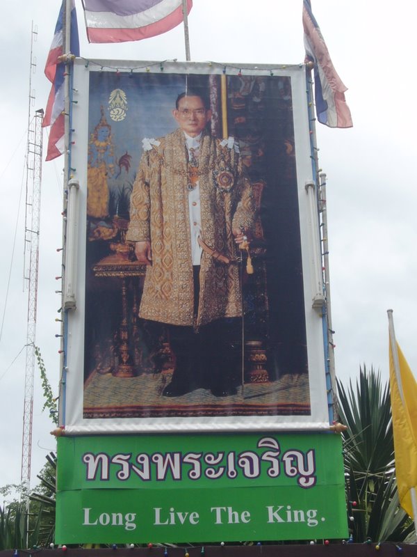 The King. The thais do love their king!